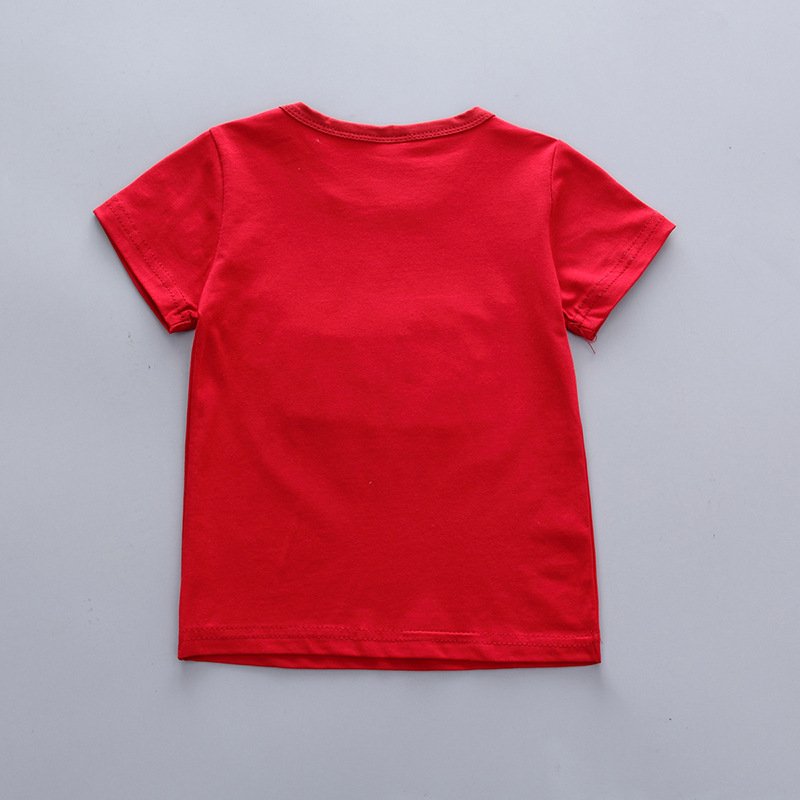 Wholesale RTS New Factory Suit Outfit Cotton Casual Kid Summer Clothes short sleeve T-shirt shorts baby Cheap boys clothing sets