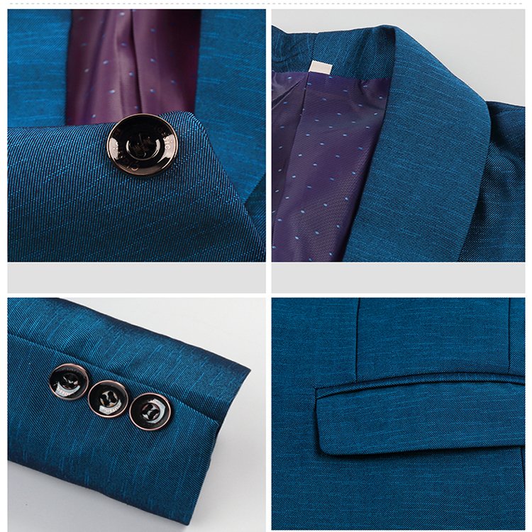 The High-qualified Man-made Blazer of Children's Fashionable Formal Small Suit