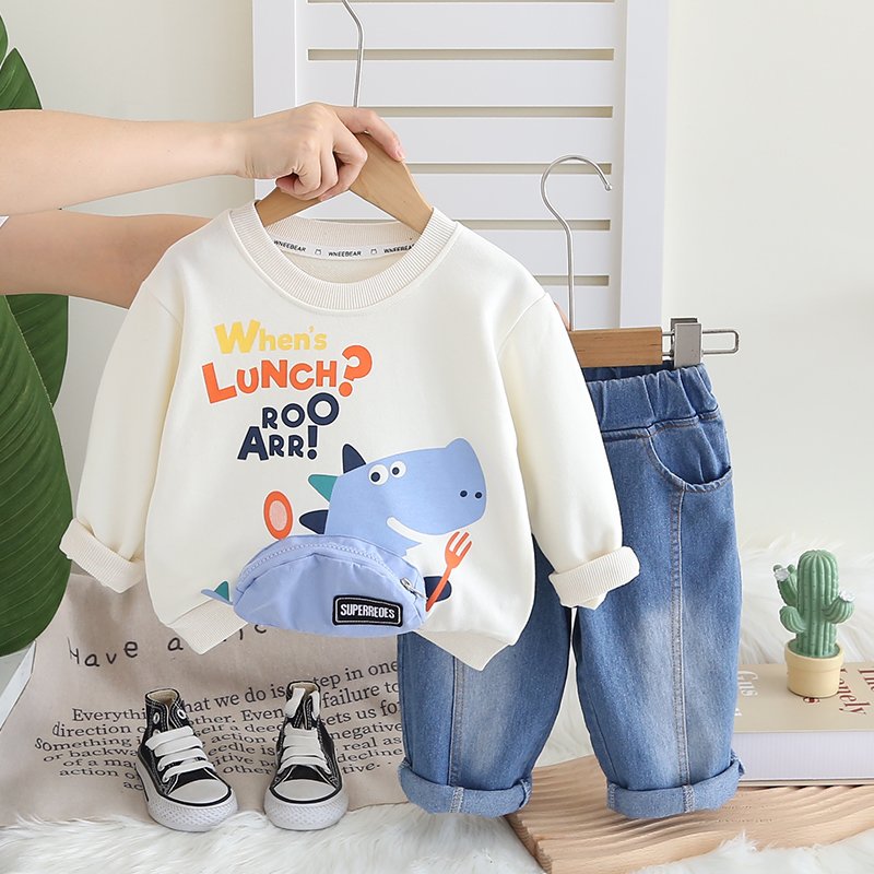 Unisex Short Sleeve Baseball Jacket for Kids Letter Print Leisure Sports Suit for Boys for Spring & Autumn Motorcycle Activities