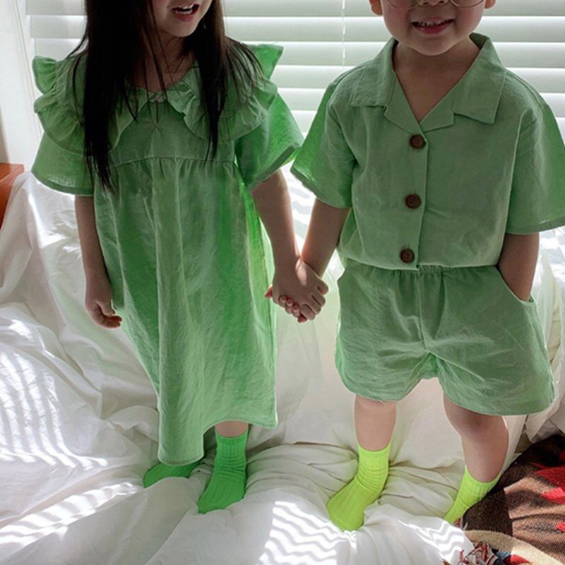 OEM Boutique cotton kids clothing sets boys clothes 7 years to 12 years girl sets boy cloths