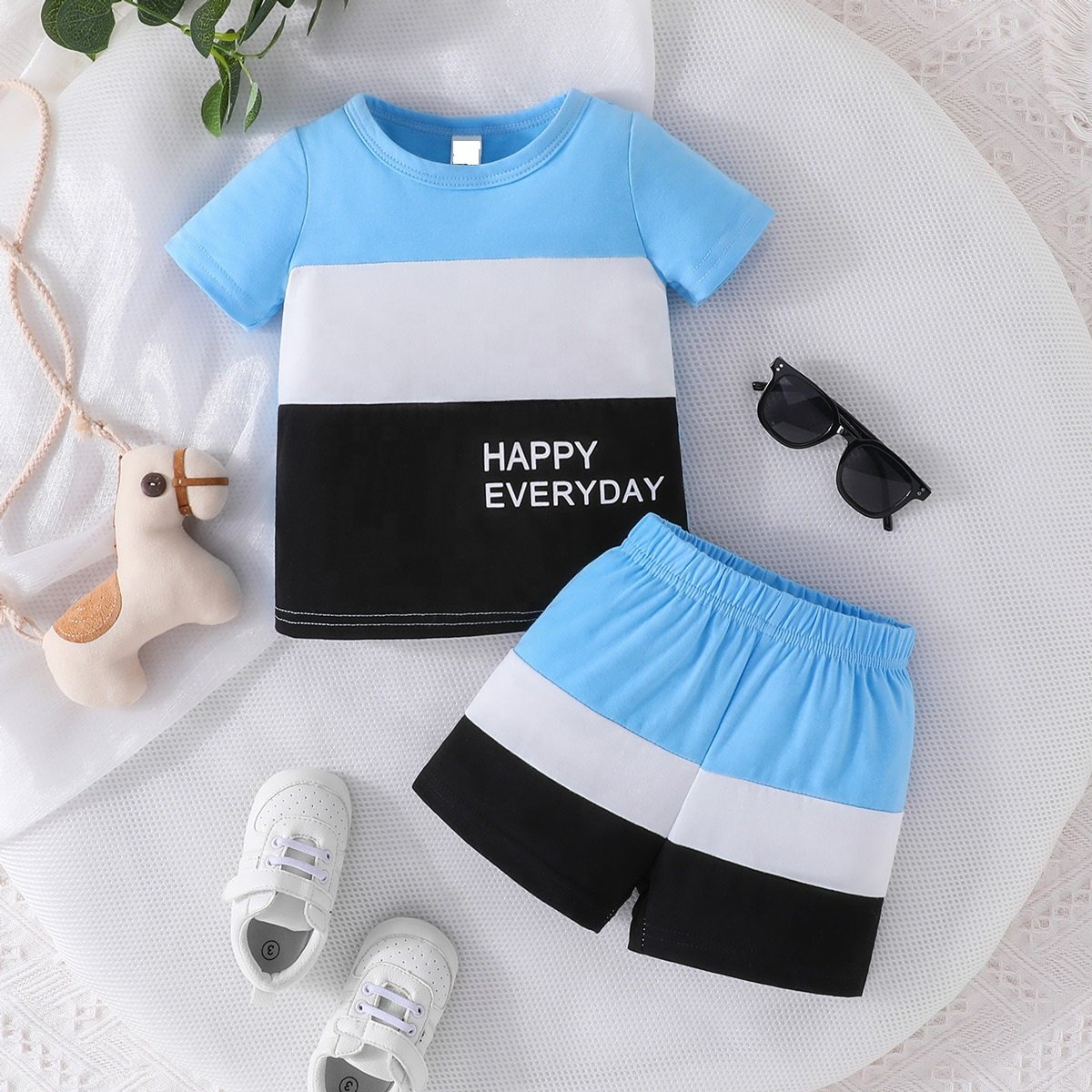 Wholesale boys clothing sets 6M-3 years Boutique Baby toddler boys clothing sets little boys clothing sets