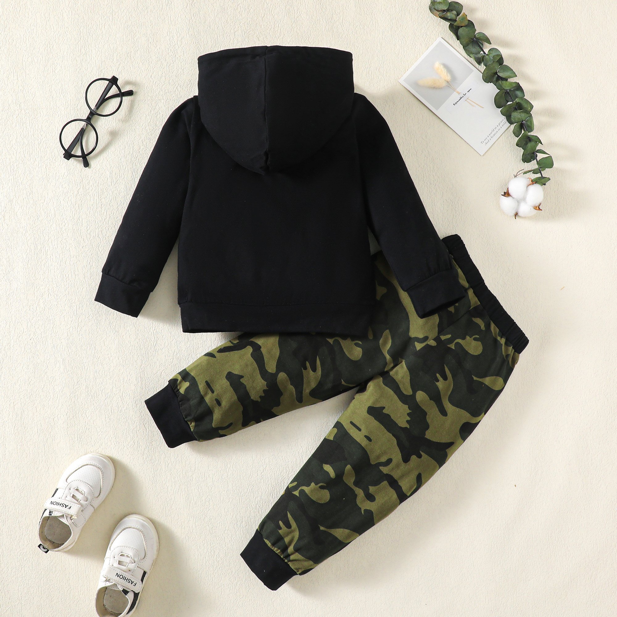 Toddler Clothes Boy 2T Boys Clothing Sets Long Sleeves Boys Camouflage Clothing
