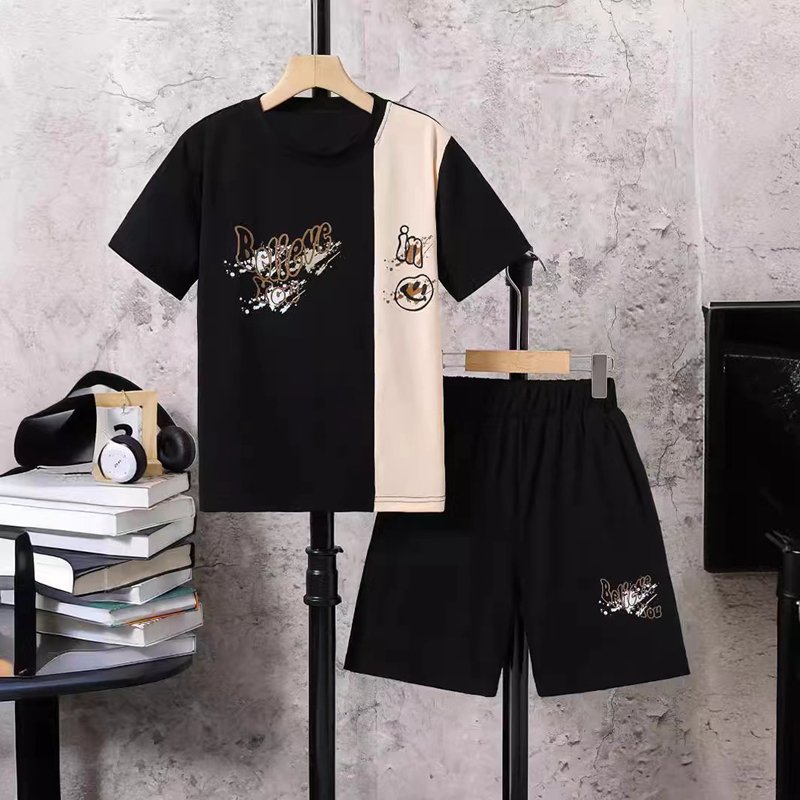 Trendy Summer Boutique Beach Wear 8 9 10 11 12 Years Old Age Children's Clothing Boy Teenage Clothes for Teen Boys Clothing Sets