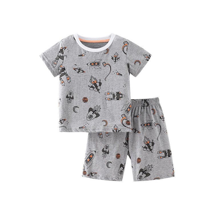 New Design Summer Kids Clothes Set 3-4 Years Boys Clothing Cotton Fabric Shorts And T-Shirt 2 Piece Set Boys Clothes