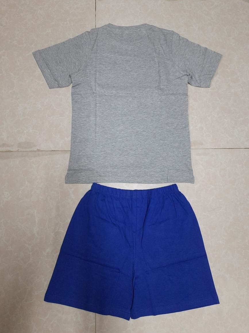 Summer Wholesale Children Kids Clothes Short Sleeve Baby T Shirt Boys Clothing Set Spring Cotton Quantity Custom Time Lead Suit
