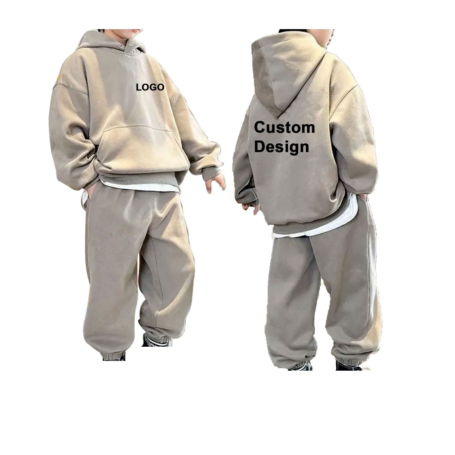 Big Boys Clothing Sets Hip Hop Tracksuit Graphic Hoodies Jogger Pants 4 5 6 7 8 9 10 11 12 13 14 15 Years Old Outfits