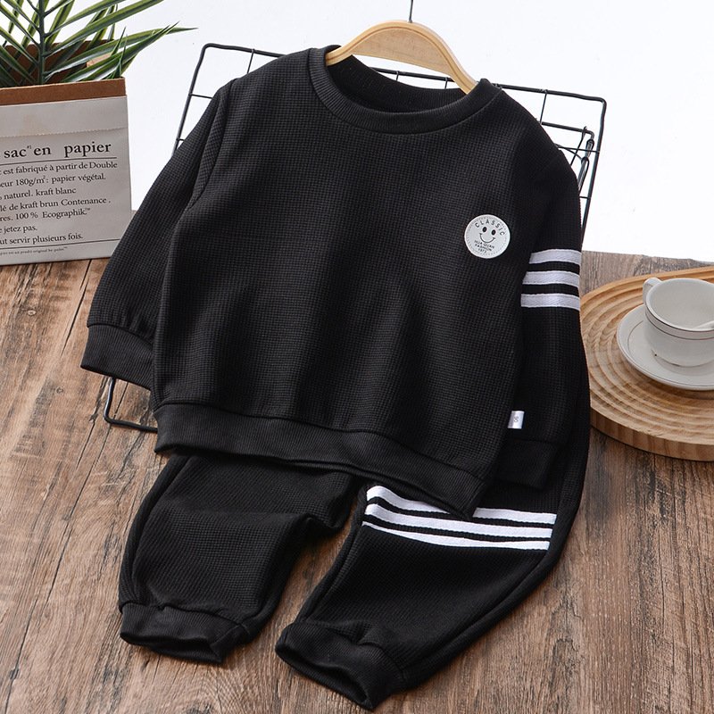 Children's Sweater Set New Spring Autumn Boy's set Wholesale Sports Baby Pullover Children's clothing Kids sets Girl's clothing