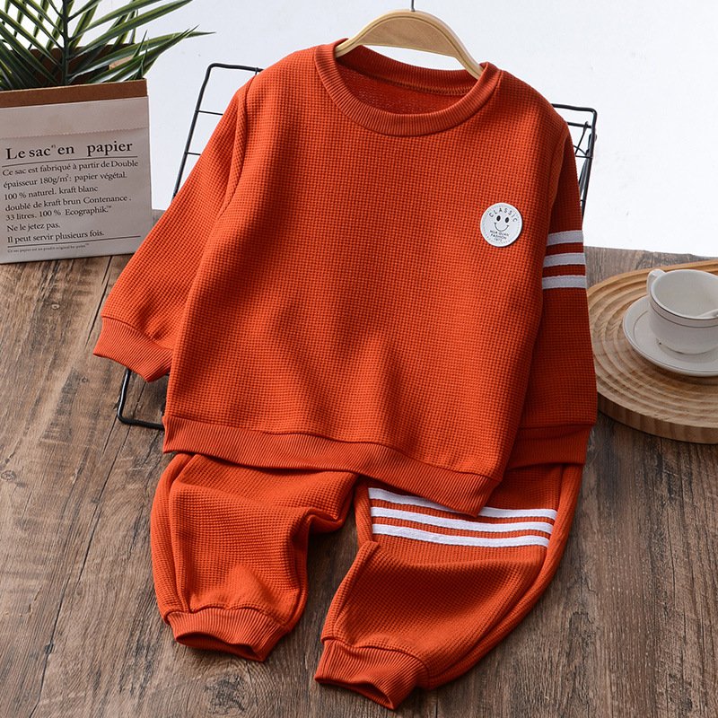 Children's Sweater Set New Spring Autumn Boy's set Wholesale Sports Baby Pullover Children's clothing Kids sets Girl's clothing