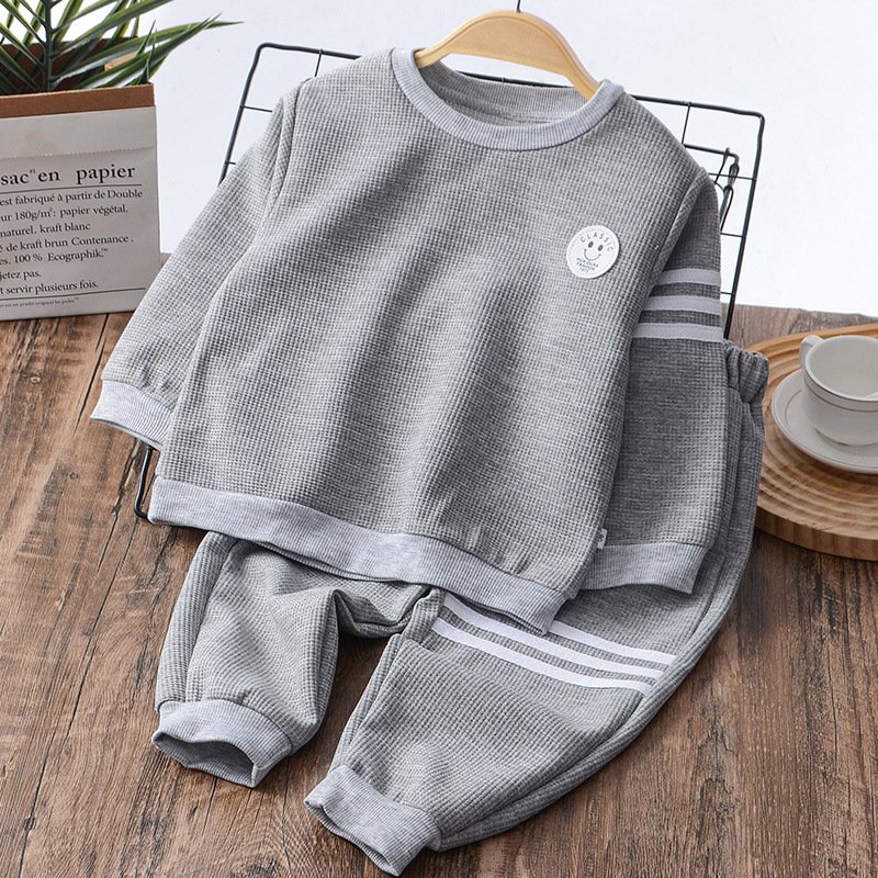 Children's Sweater Set New Spring Autumn Boy's set Wholesale Sports Baby Pullover Children's clothing Kids sets Girl's clothing