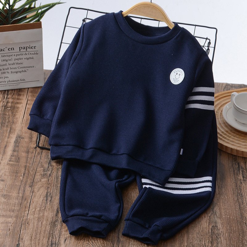 Children's Sweater Set New Spring Autumn Boy's set Wholesale Sports Baby Pullover Children's clothing Kids sets Girl's clothing