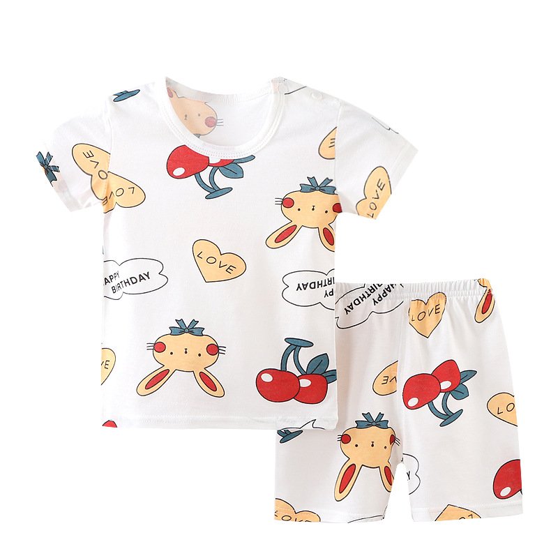 New Trend Summer New Style Children's Clothing Newborn Clothes Baby Girls Clothing Sets T-shirt For Boy
