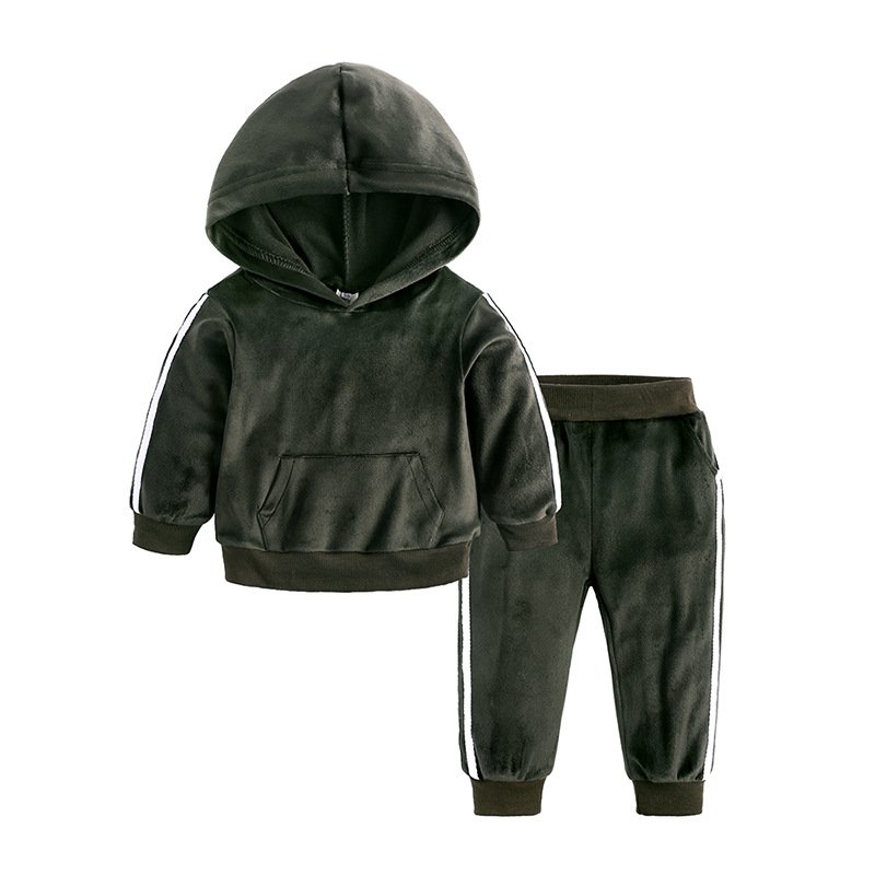 Children's clothing Boys and girls spring and autumn children's sports and leisure two sets of 0-8 years old children's clothes