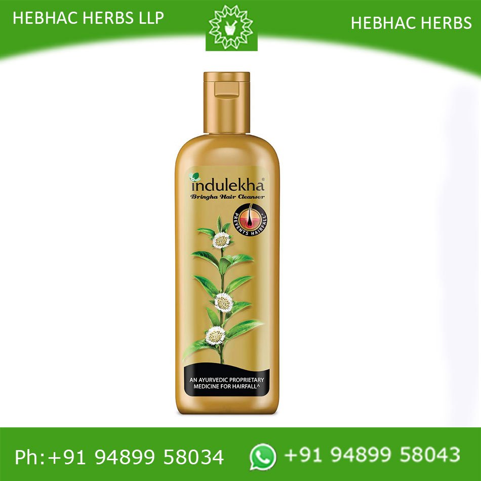 Indulekha Herbal Hair Shampoo | Indulkeha bhringraj hair cleanser Low Price from India