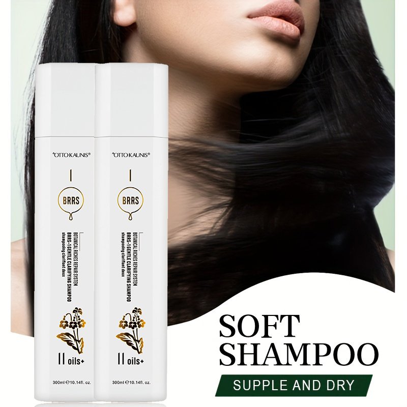 Plant Oil Cleansing Shampoo for Hair and Scalp Clarifying, Volumizing, Nourishing & Detoxin