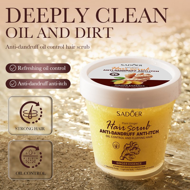 SADOER High Quality dandruff and oil control fluffy hair cleansing cream dandruff shampoo