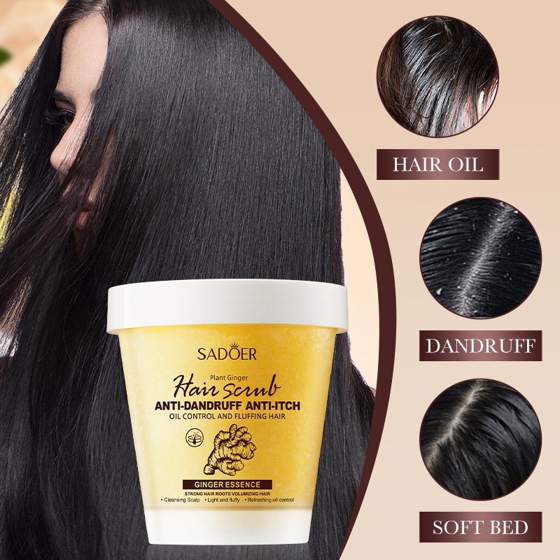 SADOER High Quality dandruff and oil control fluffy hair cleansing cream dandruff shampoo