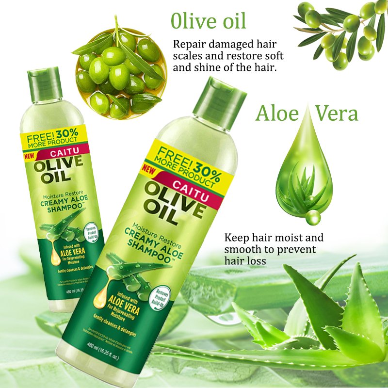 Hot Selling Professional Hair Salon Use 480ml Olive Oil Moisturizing Hair Shampoo and Conditioner