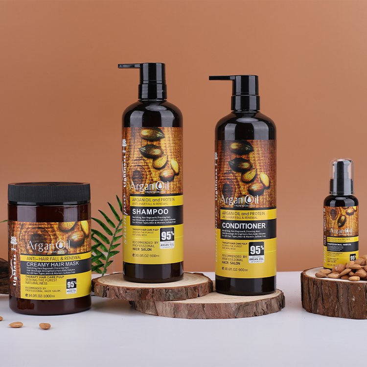 95% Natural Argan Oil Shampoo Ingredients Moroccan Argan Oil Organic Bulk Hair Shampoo Manufacturer