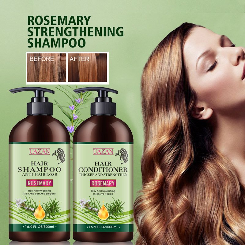 Factory OEM Best-selling Mint Rosemary Anti Hair Loss Shampoo And Conditioner Hair Serum Hair Growth Care Set
