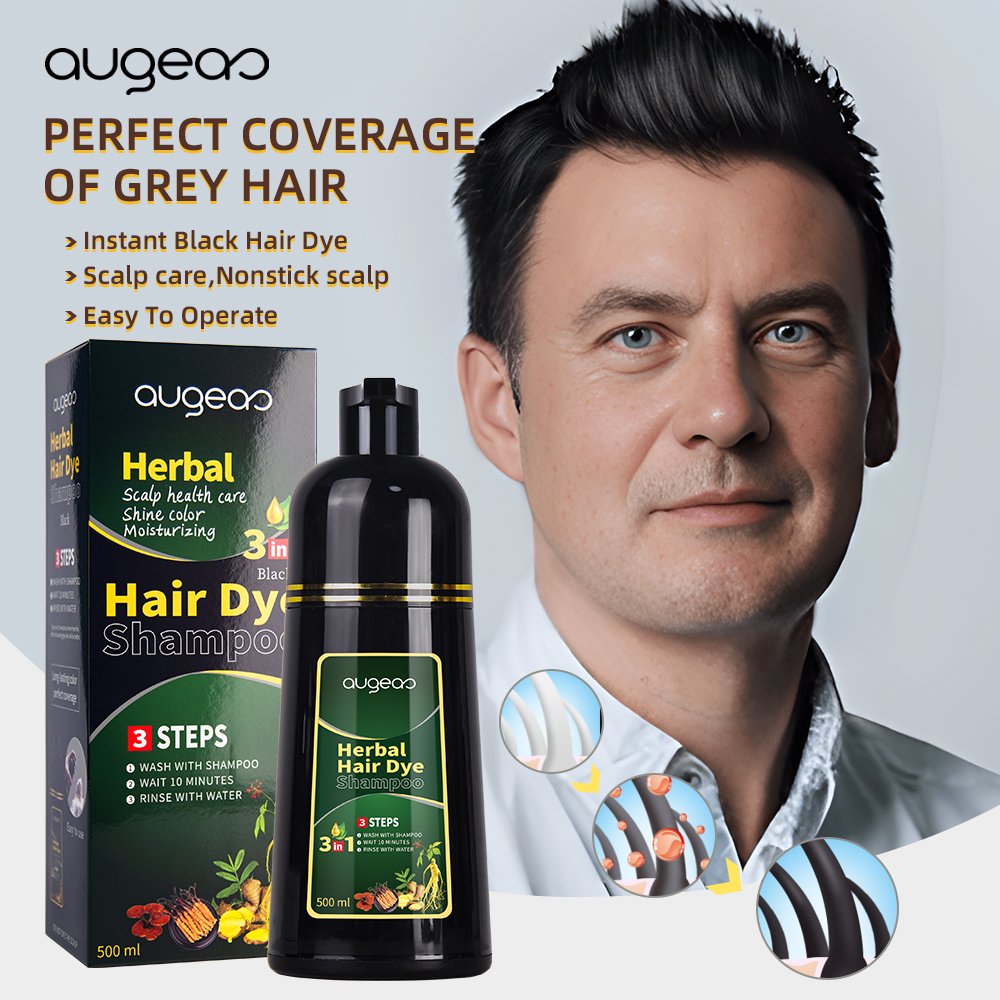ginger permanent hair dyes shampoo organic black dyeing hair colorant Hair Dye Shampoo