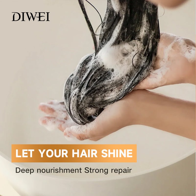 DIWEI Private Label Anti Loss Hair Growth Oil Products Nourishing Sulfate Free Rosemary Mint Hair Shampoo And Conditioner