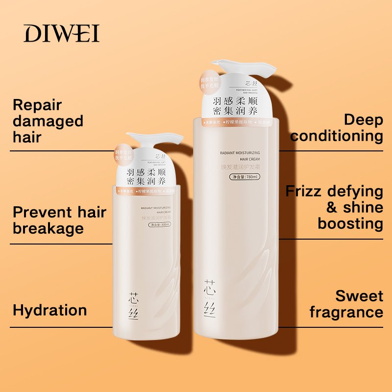 DIWEI Private Label Anti Loss Hair Growth Oil Products Nourishing Sulfate Free Rosemary Mint Hair Shampoo And Conditioner