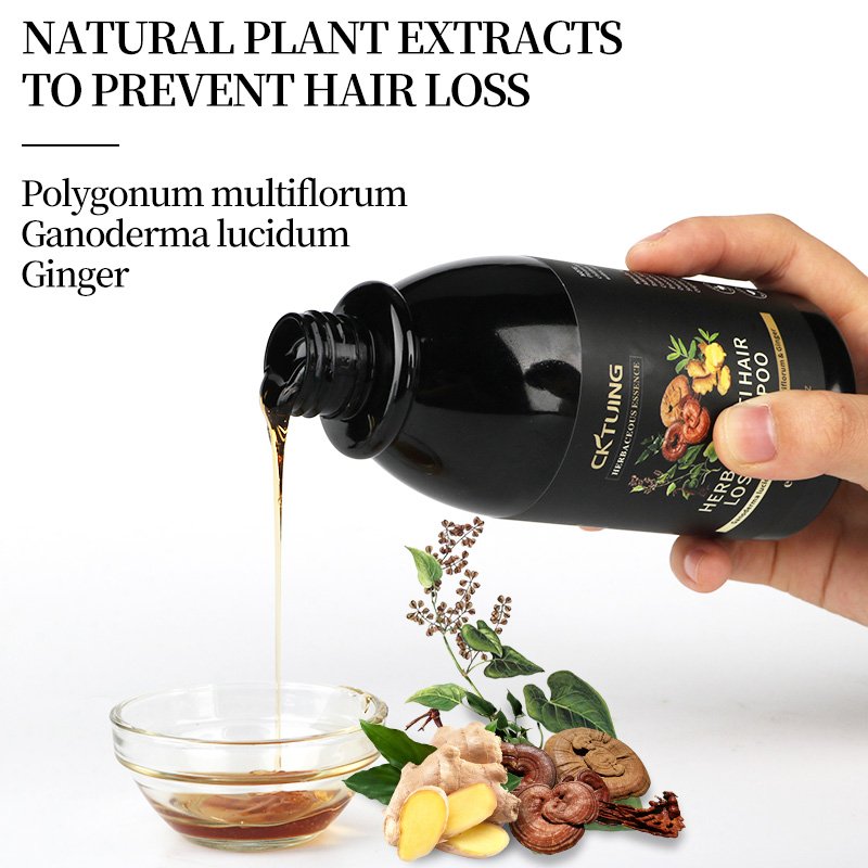 OEM anti loss hair grow shampoo natural organic hair shampoo private label
