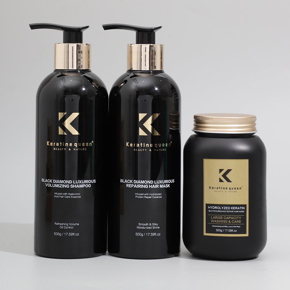 Factory Organic Hydrolyzed Keratin Deep Nourishing Hair Conditioner Mask Oil Control Moisturizing Shampoo