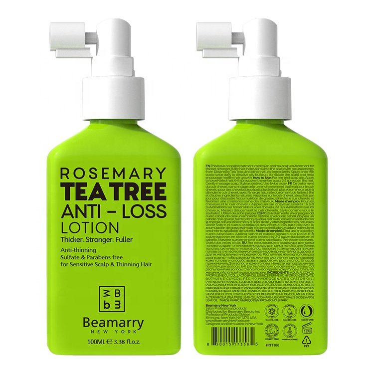 Hair Growth Spray Anti Hair Loss Lotion Treatment for Men Natural with Regrowth Hair Care Tonic Serum