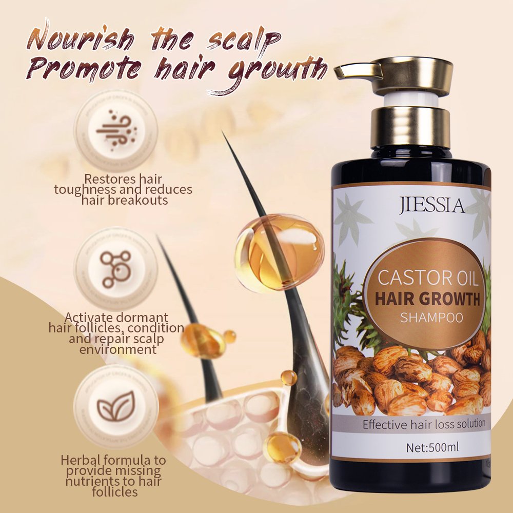 hair products wholesale natural castor oil salon cream customization hair growth shampoo