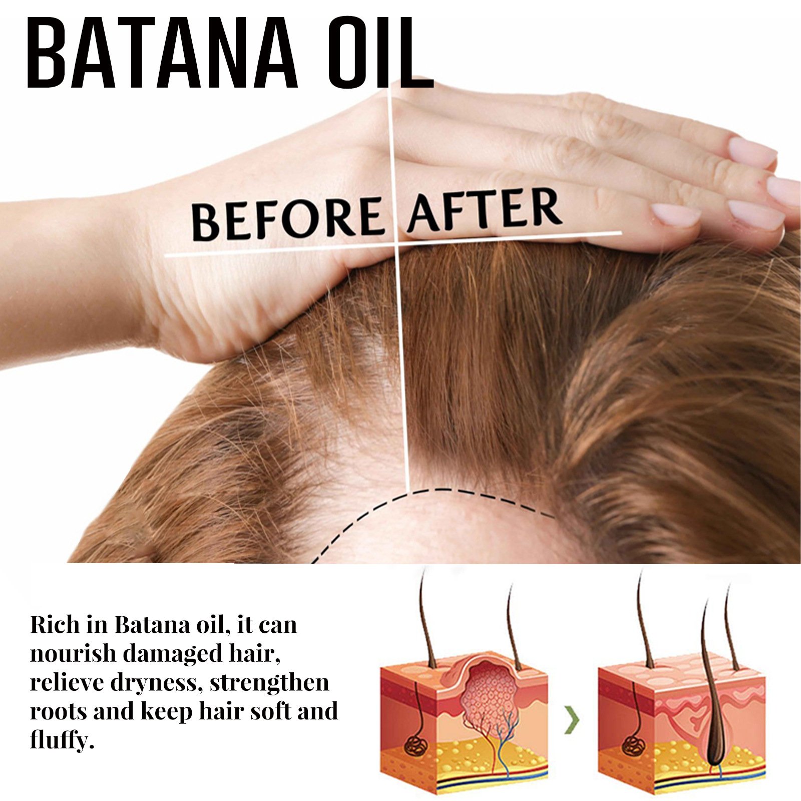 Wholesale Jaysuing Batana Oil Hair Growth Oil Serum Hair Shampoo And Mask for Denser Fuller Healthier Hair