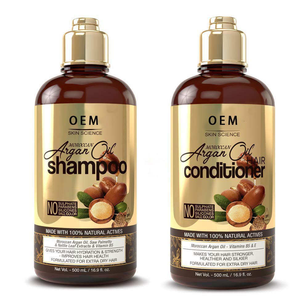 OEM Apple Cider Vinegar Shampoo Organic Coconut Oil Conditioner Moroccan Oil Keratin Shampoo And Conditioner
