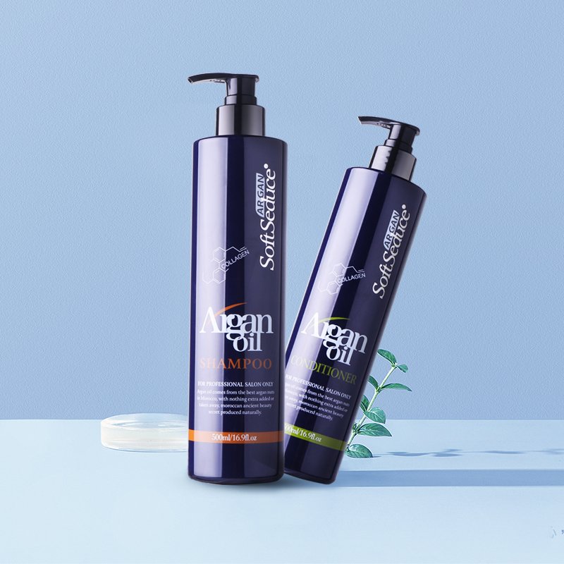 Manufacture SoftSeduce collagen deep moisturizing shampoo conditioner set best shampoo and conditioner for curly hair
