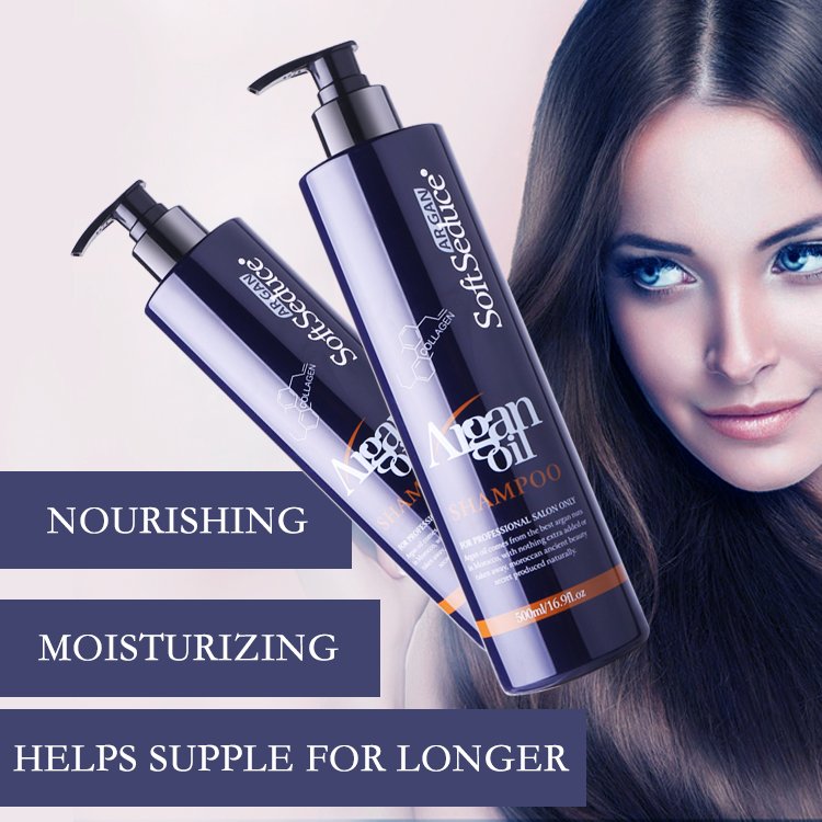 Manufacture SoftSeduce collagen deep moisturizing shampoo conditioner set best shampoo and conditioner for curly hair