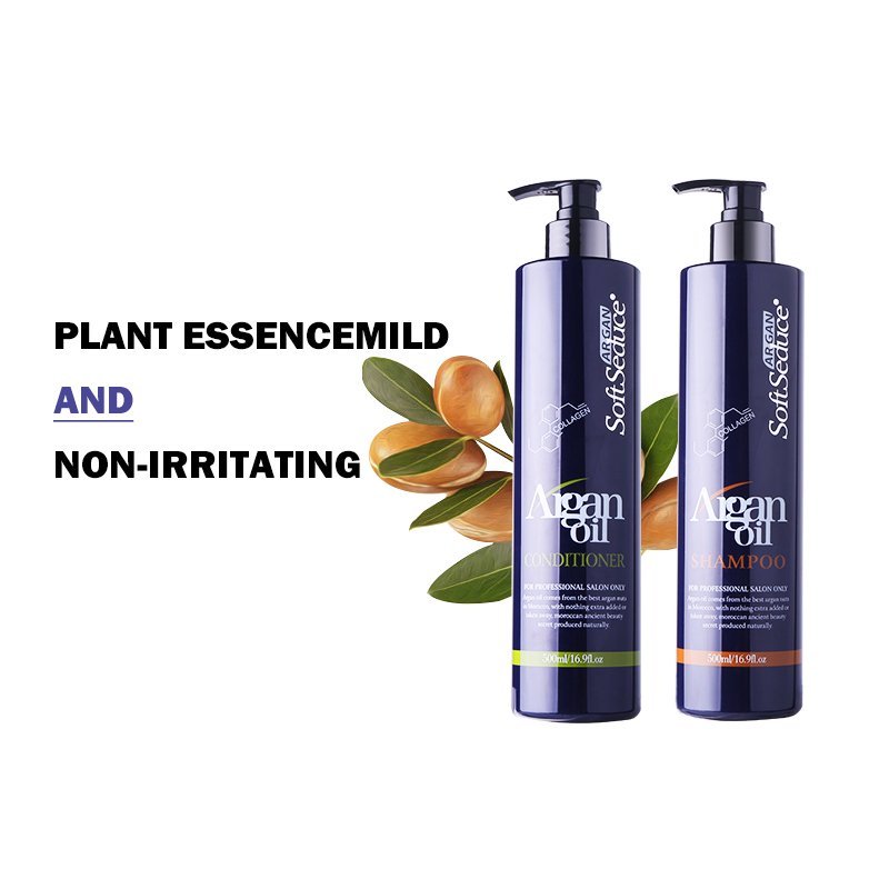 Manufacture SoftSeduce collagen deep moisturizing shampoo conditioner set best shampoo and conditioner for curly hair