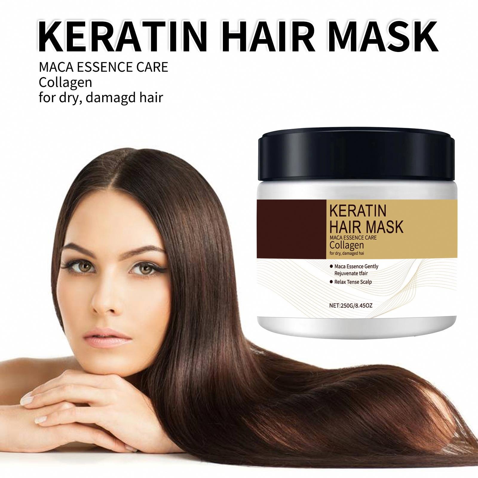 EELHOE Hot Sell Keratin Hair Mask Smooth Hair Moisturizing Repairing Refreshing Conditioner Mask Professional Hair Care Products