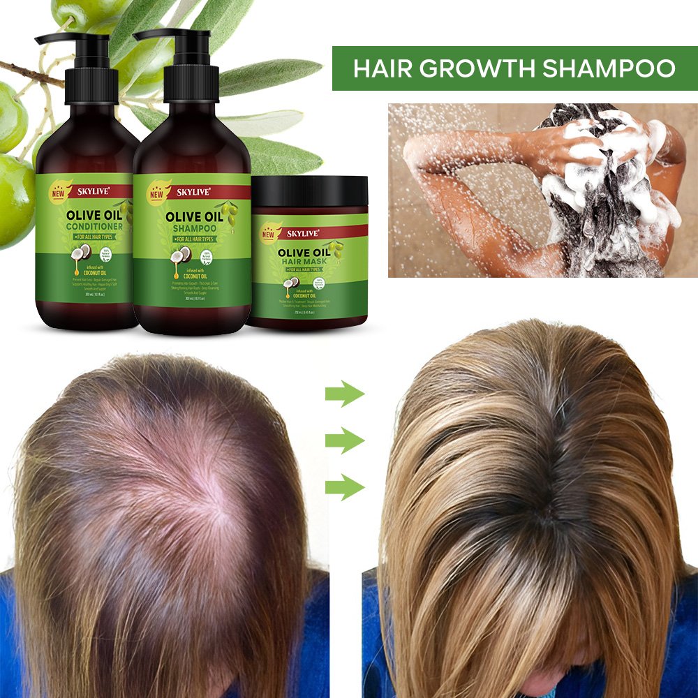 Popular Products Herbal Essences Shampoo Deep Cleaning Natural Olive Oil Hair Shampoo Conditioner Mask Hair Care Products