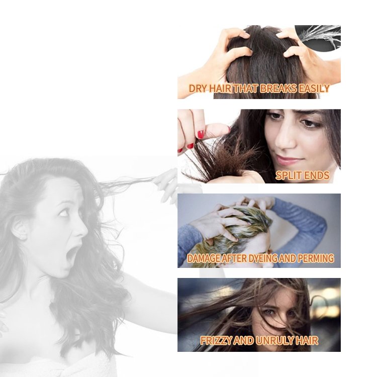 Factory Wholesale Organic Argan Oil Shampoo Smooth Anti-Frizz Split Ends Argan Shampoo Conditioner Set Supplier