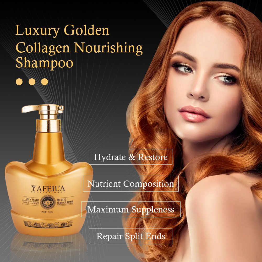 Private Label Hair Restoration Shampoo and Conditioner For Breakage & All Damaged Hair Types Factory Custom Hair Care Products