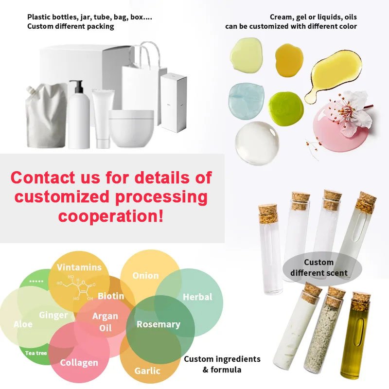 Private Label Hair Restoration Shampoo and Conditioner For Breakage & All Damaged Hair Types Factory Custom Hair Care Products
