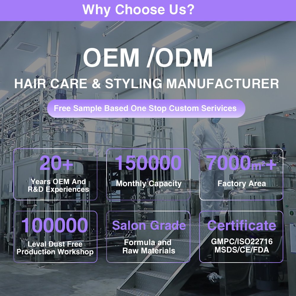 Private Label Hair Restoration Shampoo and Conditioner For Breakage & All Damaged Hair Types Factory Custom Hair Care Products