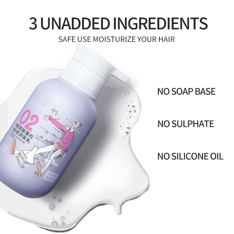 Private Label Hair Shampoo and Conditioner Set Pure Organic Sulphate Free hyaluronic acid Fluffy Shampoo OEM Bottle 400ML