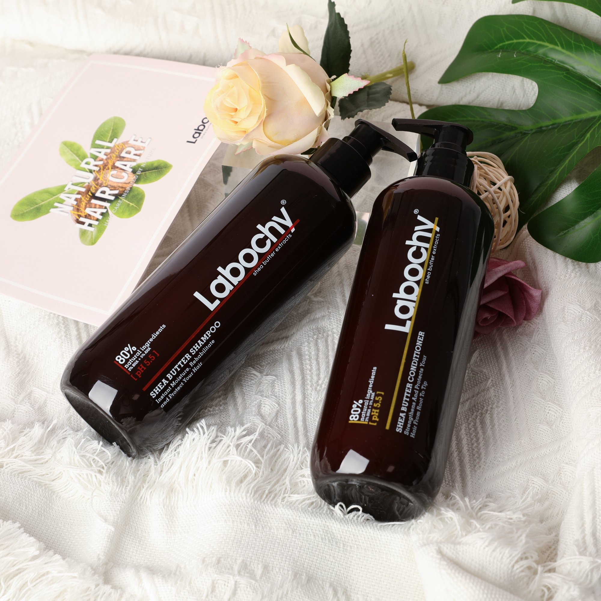High Quality Sulfate Free Pure Natural Herbal Moisturizing And Smooth Shea Butter Shampoo
