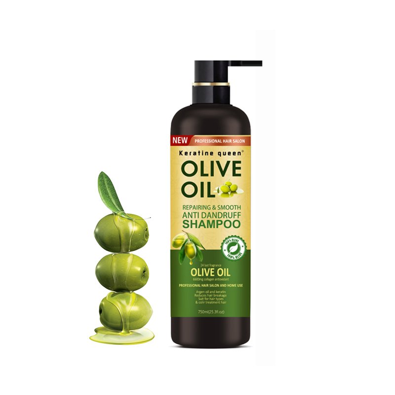 Private label organic Olive Oil Shampoo and conditioner set for hair