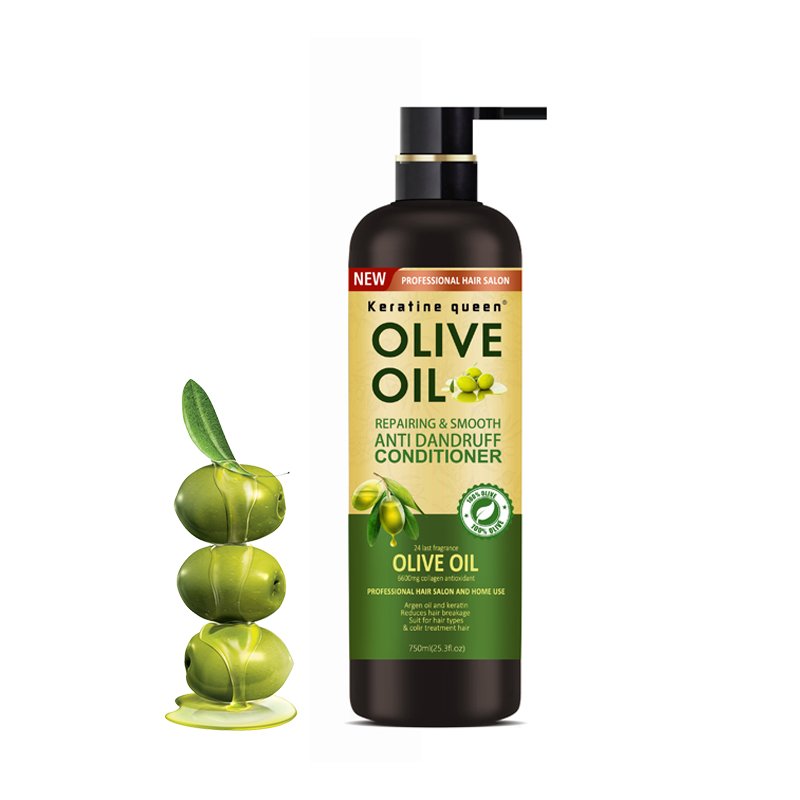 Private label organic Olive Oil Shampoo and conditioner set for hair