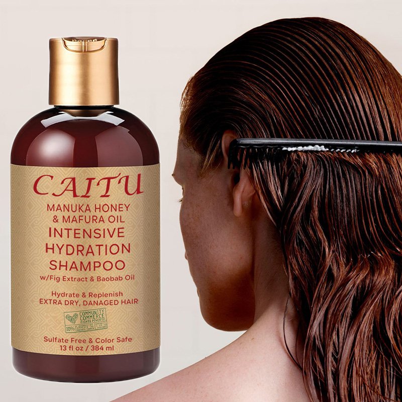 Intensive Hydration Manuka Honey moisturizing hair shampoo set for curly hair salons