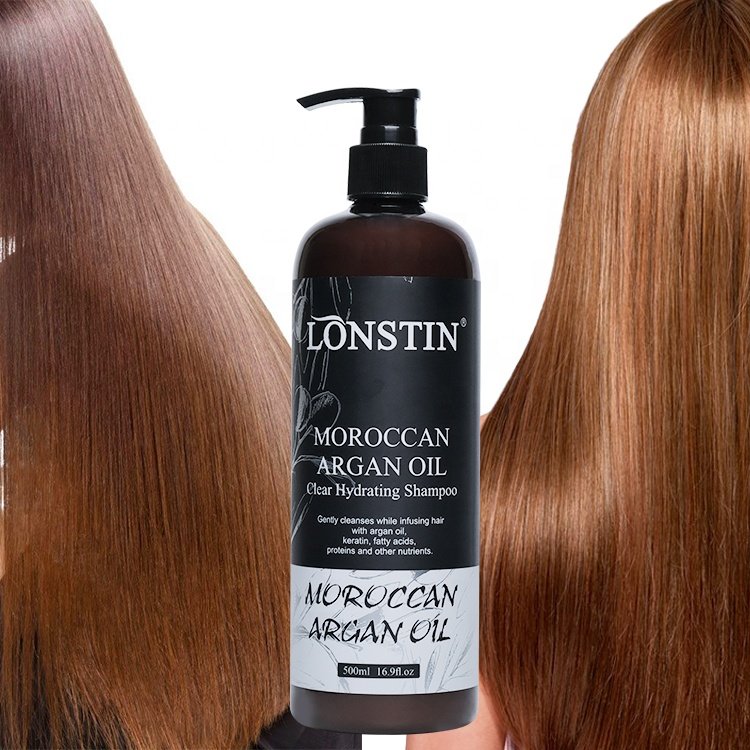 Wholesale Cheap Daily Hair Care Moroccan moisturizing Argan Oil Hair Shampoo For Black dry colored Hair