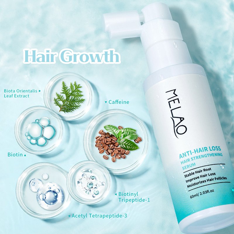 Hair Fast Growth Oil Peppermint Herbal Blend Elixir Anti Hair Loss Treatment Serum Scalp Tonic OEM Effective Hair Growth Serum B