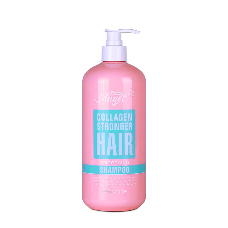 custom logo crystal hair treatment shampoo keratin smoothing shampoo for oily hair