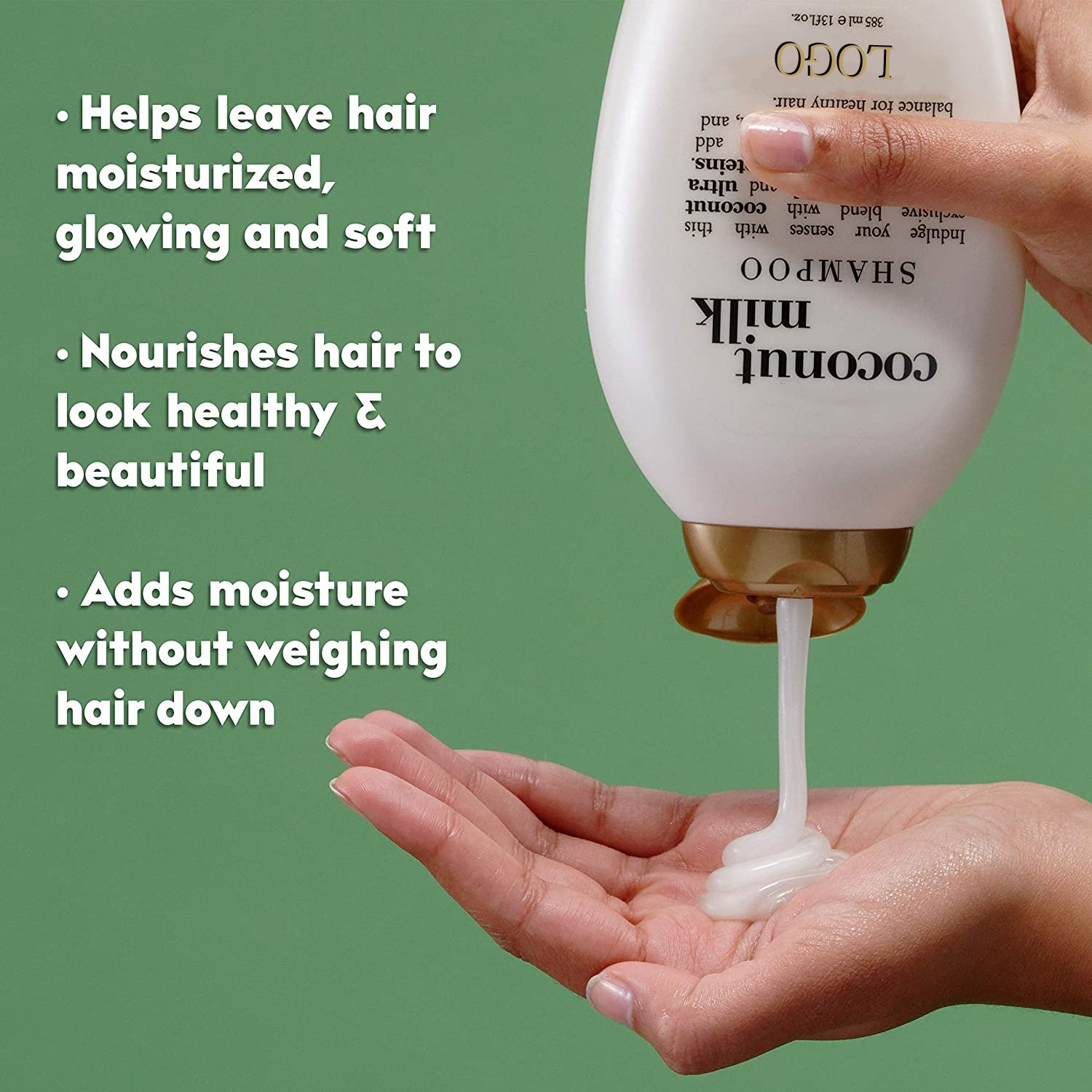 Manufacturer Private Label Natural Nourishing Professional Performance Coconut Shampoo For Dry Frizzy Hair